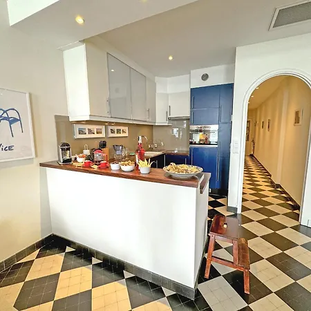 Exceptional Sea Front France شقة نيس